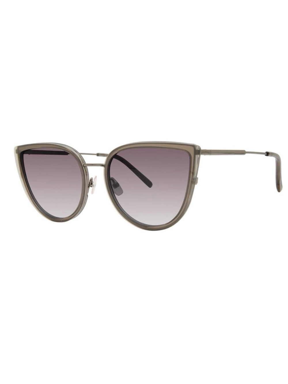 New Vera Wang Designer Sunglasses in Dove Gray Cat Eye Glasses v495